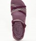 Women Flip Flops & Sandals Terran3 Purple Oily Leather Merrell