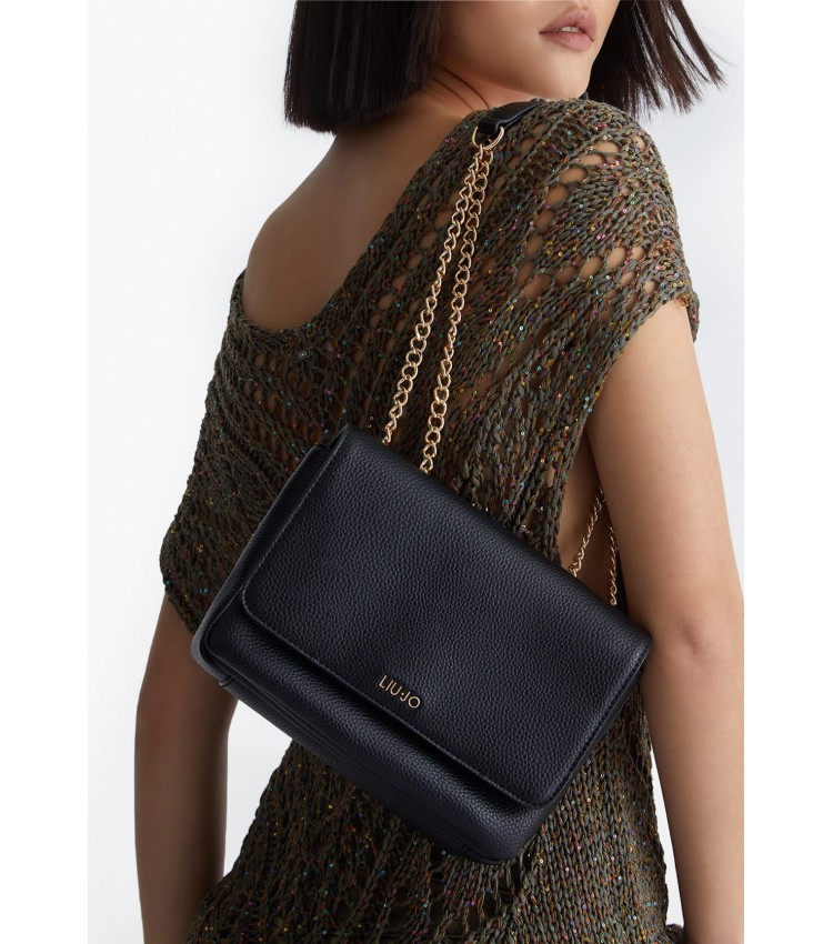 Γυναικείες Τσάντες Caliwen Μαύρο ECOleather Liu Jo Γυναικείες Τσάντες Caliwen Μαύρο ECOleather Liu Jo