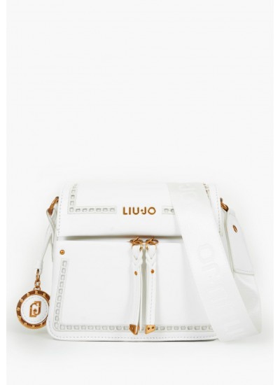 Women Bags Clidia.Cross White ECOleather Liu Jo