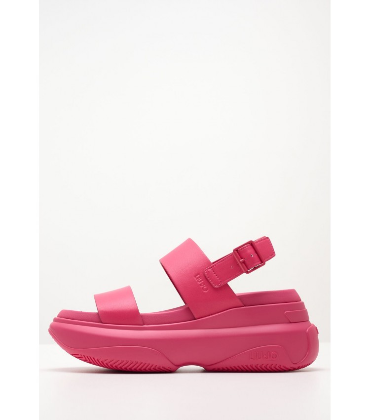 Women Platforms High June.06 Pink ECOleather Liu Jo