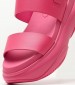 Women Platforms High June.06 Pink ECOleather Liu Jo