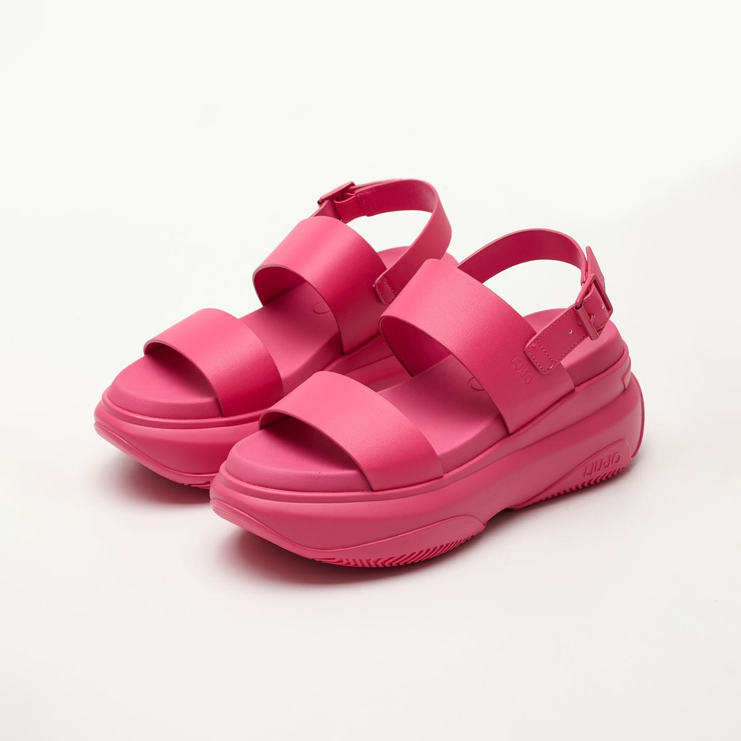 Γυναικείες Πλατφόρμες Ψηλές June.06 Ροζ ECOleather Liu Jo Γυναικείες Πλατφόρμες Ψηλές June.06 Ροζ ECOleather Liu Jo