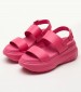 Women Platforms High June.06 Pink ECOleather Liu Jo