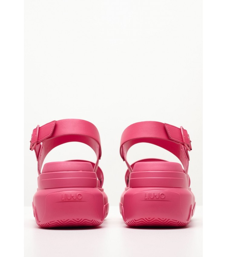 Women Platforms High June.06 Pink ECOleather Liu Jo