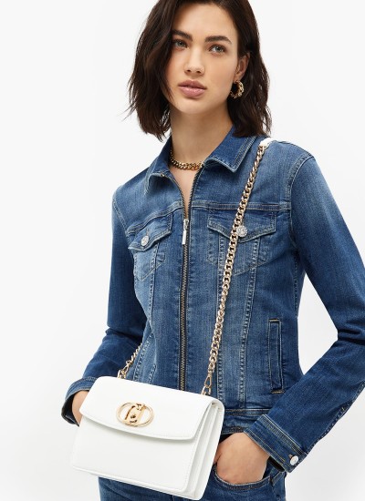 Γυναικείες Τσάντες Thilini Άσπρο ECOleather Liu Jo