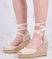 Women Espadrilles Alba50 Beige Macarena