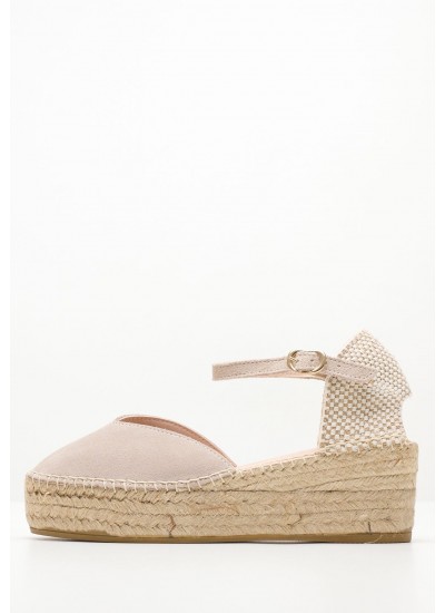 Women Espadrilles Java22 Beige Buckskin Macarena