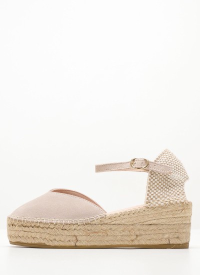 Women Espadrilles Alba6 Beige Buckskin Macarena