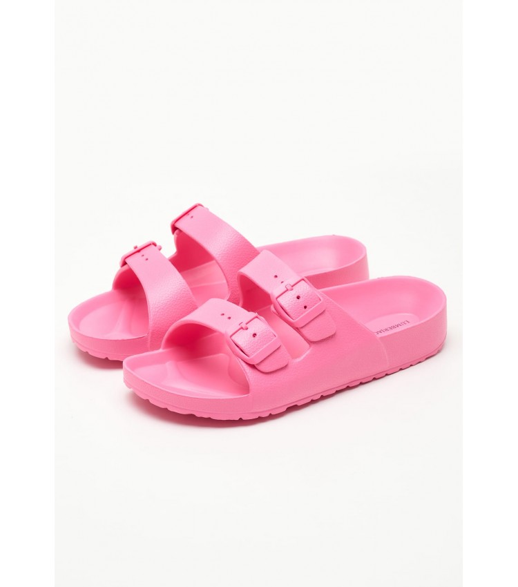 Women Flip Flops & Sandals Holiday.W Pink Rubber Lumberjack