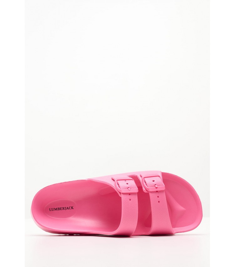 Women Flip Flops & Sandals Holiday.W Pink Rubber Lumberjack