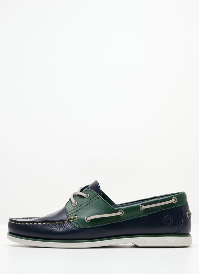 Παιδικές Σαγιονάρες & Πέδιλα Rex.Sandal Μπλε ECOleather Lumberjack