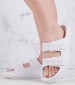 Women Flip Flops & Sandals Yolanda White Rubber Lumberjack