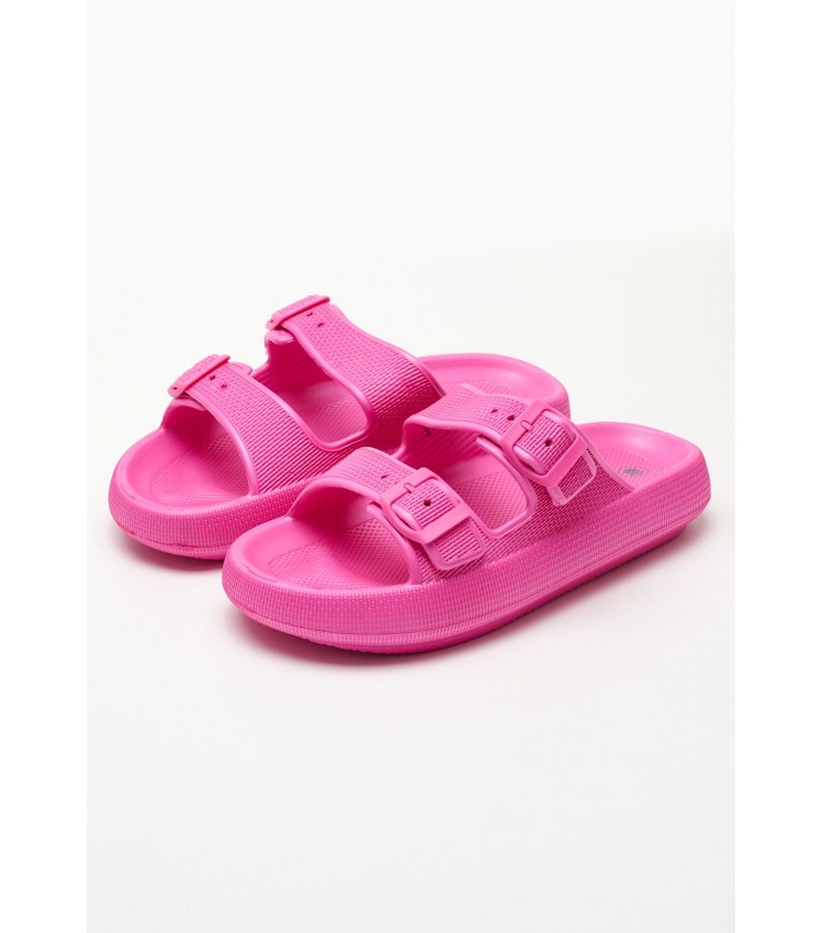 Women Flip Flops & Sandals Yolanda Pink Rubber Lumberjack