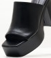 Women Mules Daniz3 Black ECOleather Nine West