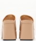 Women Mules Daniz3 Nude ECOleather Nine West