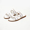 Γυναικεία Flats 04.027 Άσπρο Δέρμα Makis Kotris Γυναικεία Flats 04.027 Άσπρο Δέρμα Makis Kotris