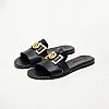 Women Flats 04.401.2 Black Leather MAKIS KOTRIS Women Flats 04.401.2 Black Leather MAKIS KOTRIS