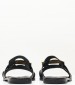 Women Flats 04.401.2 Black Leather MAKIS KOTRIS