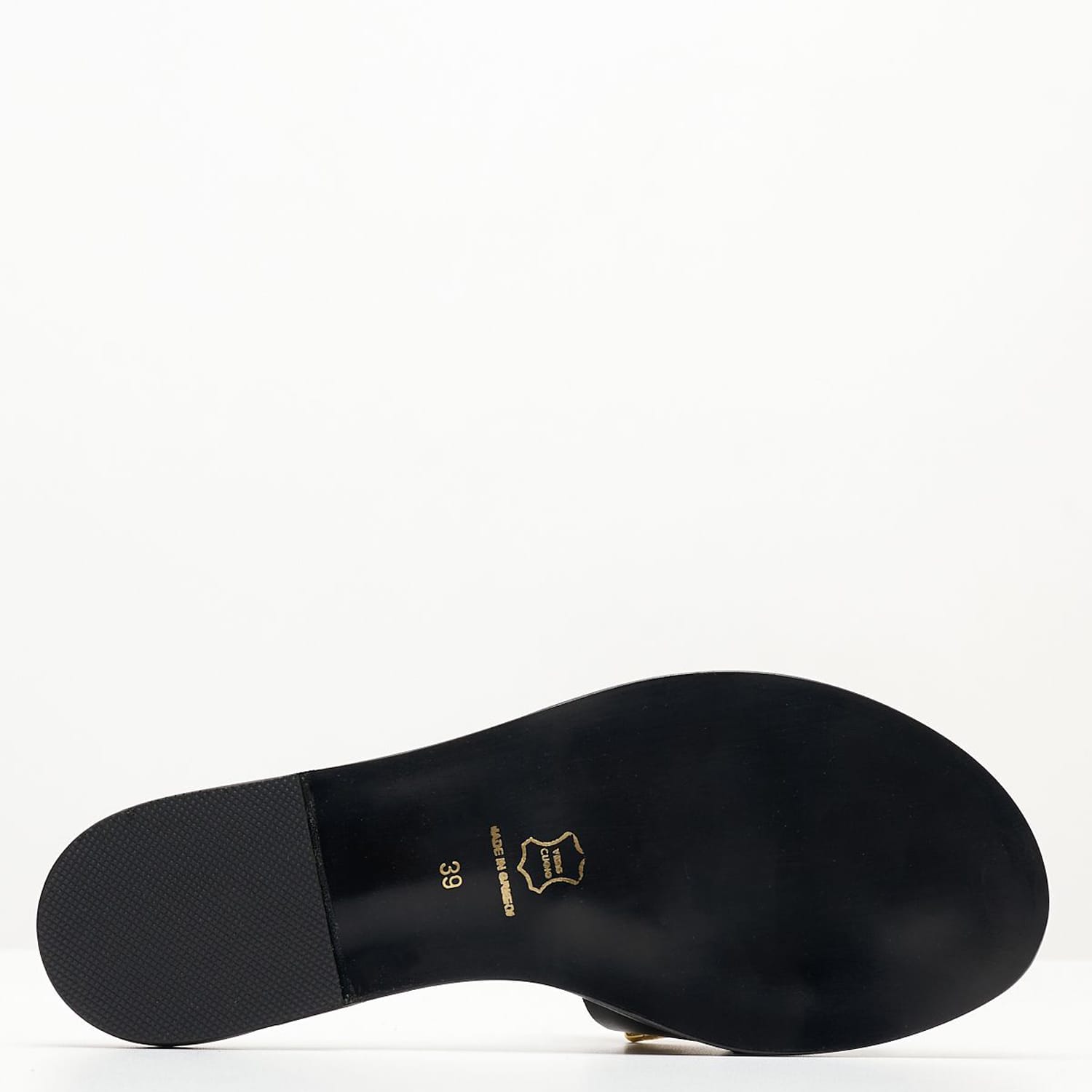 Women Flats 04.401.2 Black Leather MAKIS KOTRIS Women Flats 04.401.2 Black Leather MAKIS KOTRIS
