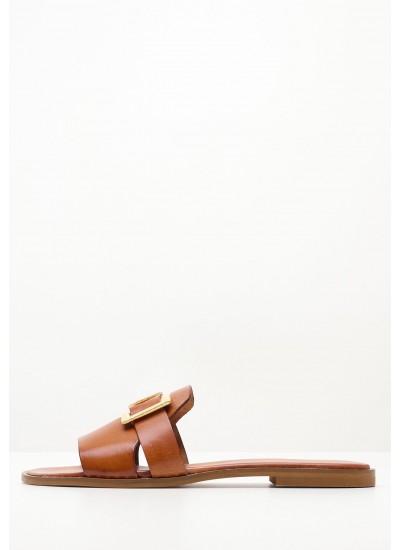 Γυναικεία Mules Lucianna.Platforms Μαύρο Δέρμα Jeffrey Campbell