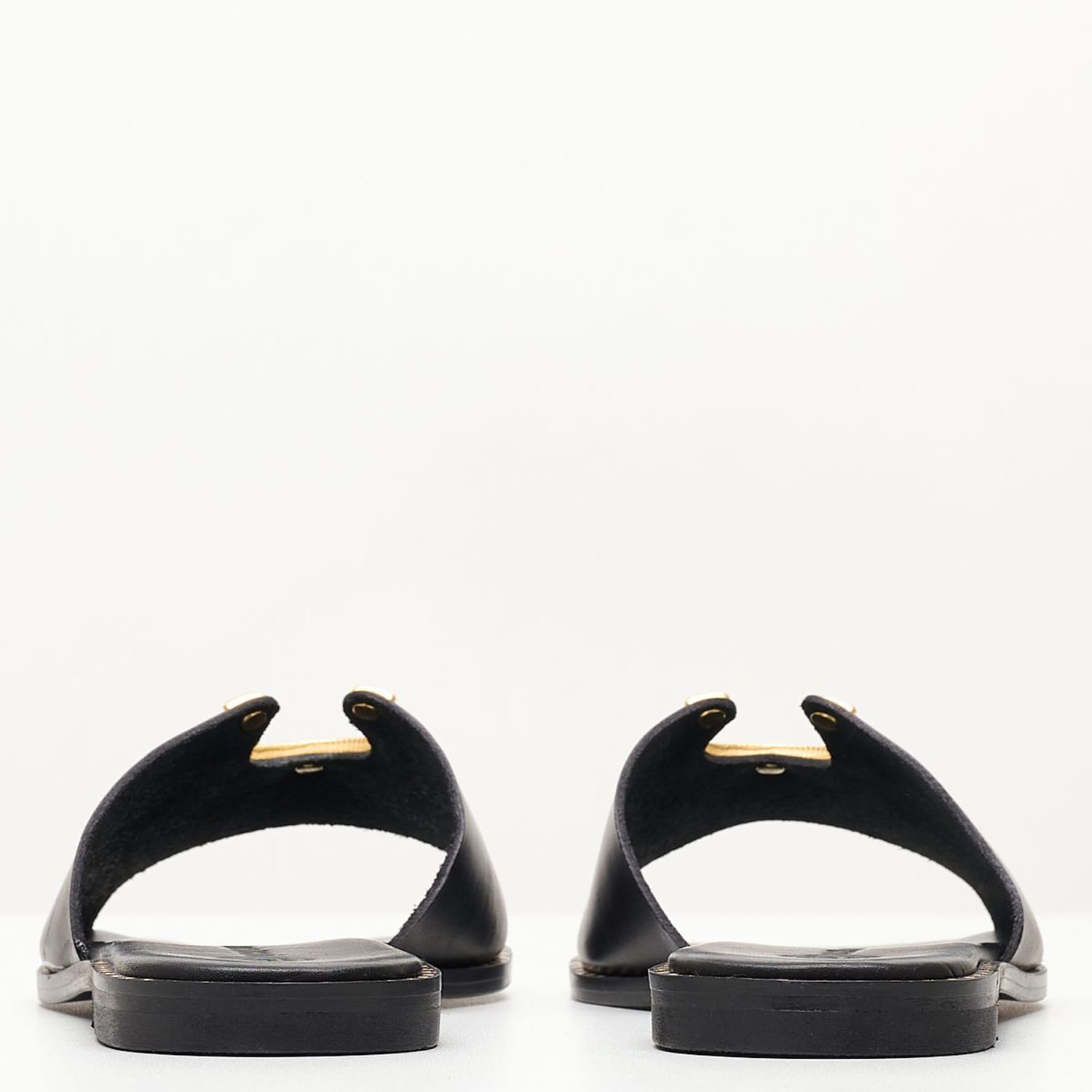 Women Flats 04.403 Black Leather MAKIS KOTRIS Women Flats 04.403 Black Leather MAKIS KOTRIS