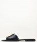 Women Flats 04.652.D Black Leather MAKIS KOTRIS