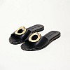 Γυναικεία Flats 04.652.D Μαύρο Δέρμα Makis Kotris Γυναικεία Flats 04.652.D Μαύρο Δέρμα Makis Kotris
