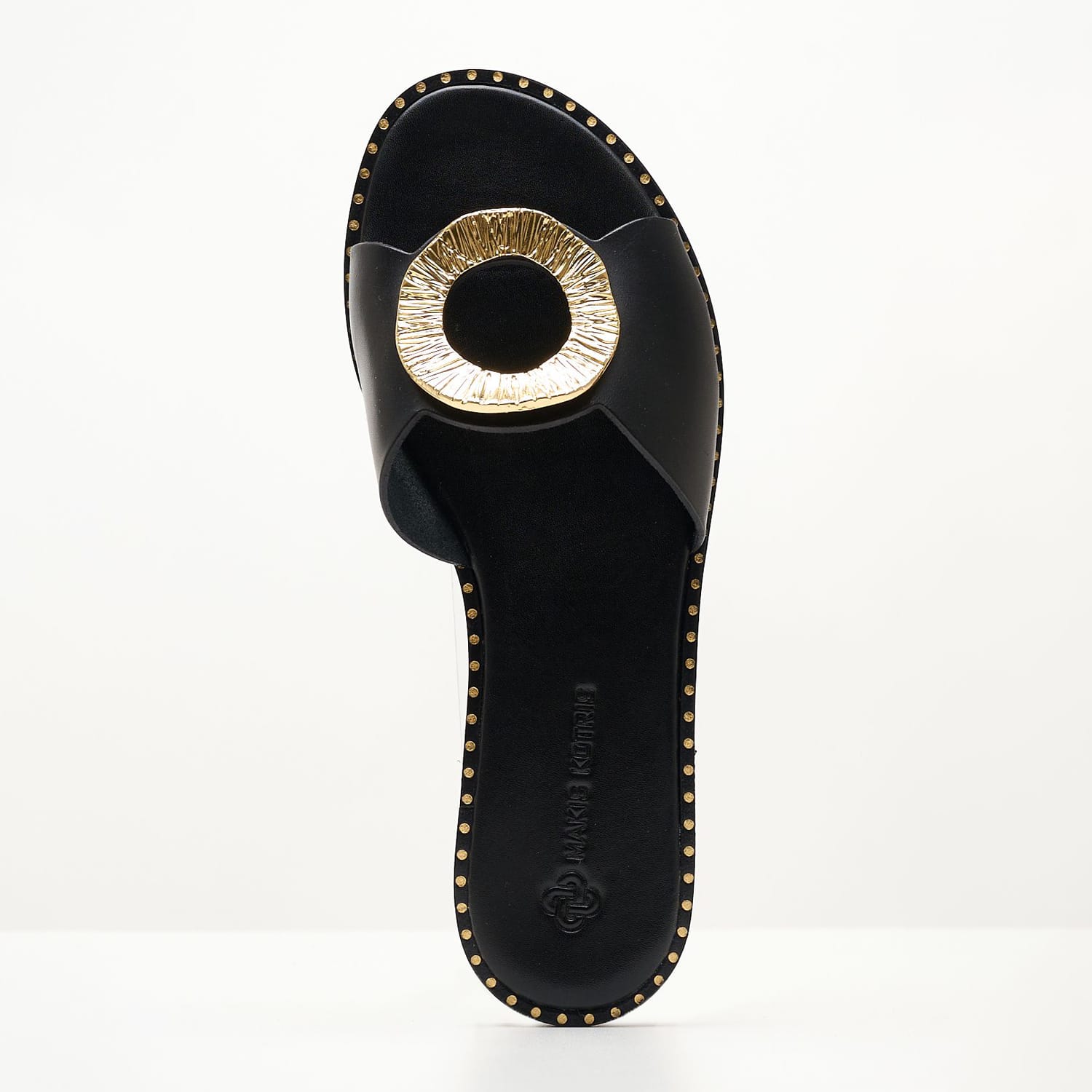 Γυναικεία Flats 04.652.D Μαύρο Δέρμα Makis Kotris Γυναικεία Flats 04.652.D Μαύρο Δέρμα Makis Kotris