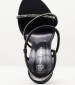 Women Sandals 89.809 Black Leather MAKIS KOTRIS