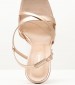 Women Sandals 92.921 Bronze Leather MAKIS KOTRIS