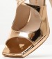 Women Sandals 92.922 Bronze Patent Leather MAKIS KOTRIS