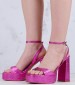 Women Sandals 94.700.Liz Pink Leather MAKIS KOTRIS