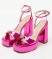 Women Sandals 94.700 Pink Patent Leather MAKIS KOTRIS