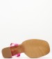 Women Sandals 94.700 Pink Patent Leather MAKIS KOTRIS