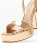 Women Sandals 94.700 Bronze Patent Leather MAKIS KOTRIS