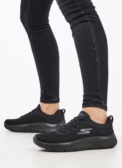 Γυναικεία Παπούτσια Casual 12606 Μπορντό Ύφασμα Skechers
