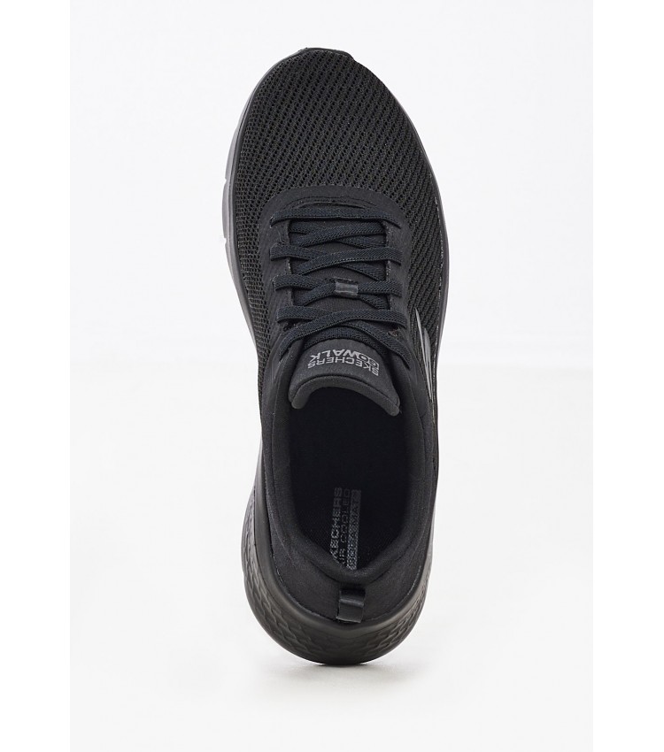 Women Casual Shoes 124952 Black Fabric Skechers