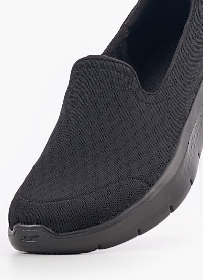 Γυναικεία Παπούτσια Casual 12606 Μπορντό Ύφασμα Skechers