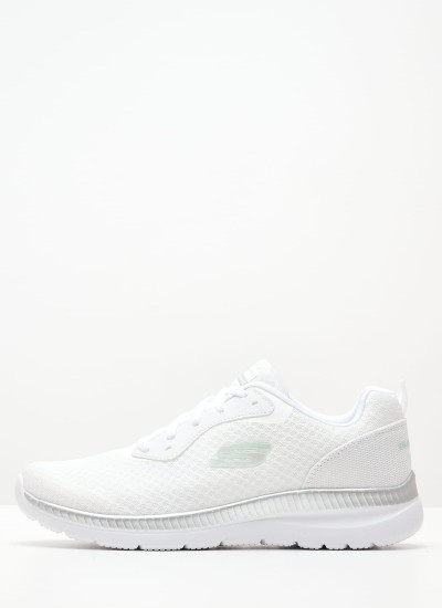 Γυναικεία Παπούτσια Casual 12606 Μπορντό Ύφασμα Skechers