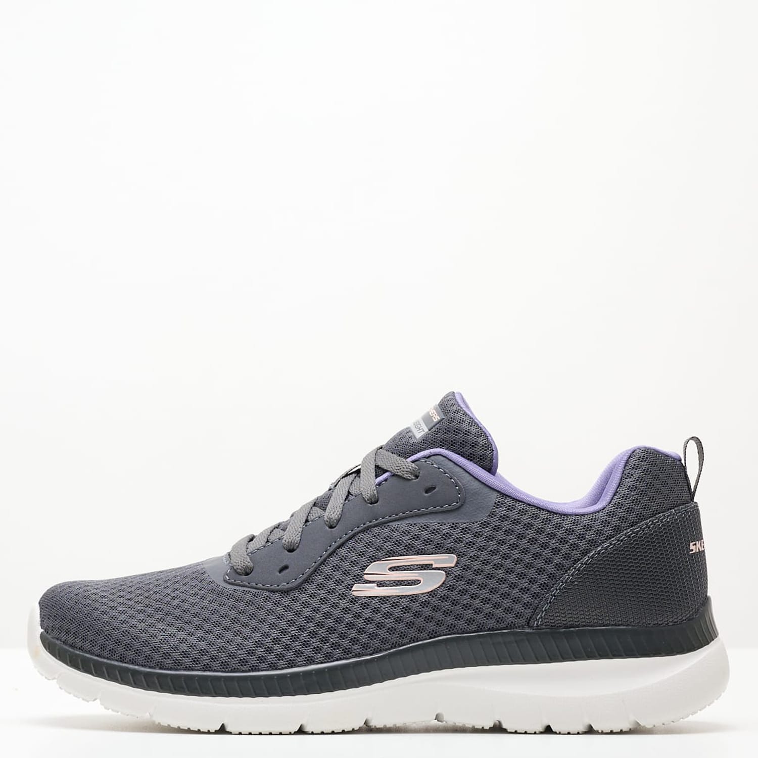 Γυναικεία Παπούτσια Casual 12606 Γκρι Ύφασμα Skechers