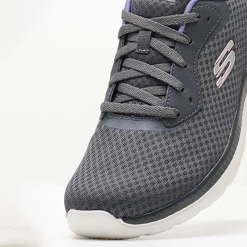 Γυναικεία Παπούτσια Casual 12606 Γκρι Ύφασμα Skechers