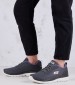 Γυναικεία Παπούτσια Casual 12606 Γκρι Ύφασμα Skechers