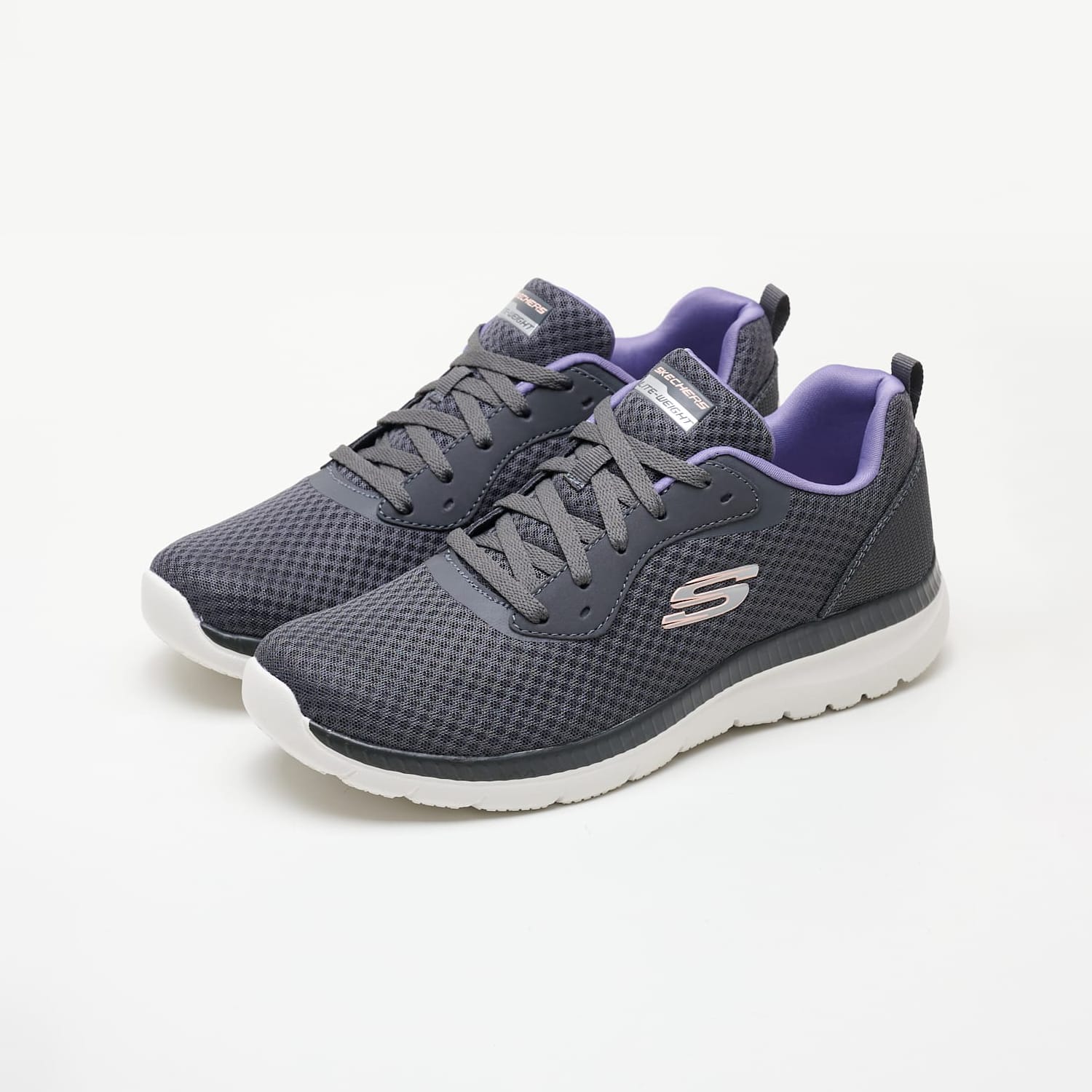 Γυναικεία Παπούτσια Casual 12606 Γκρι Ύφασμα Skechers Γυναικεία Παπούτσια Casual 12606 Γκρι Ύφασμα Skechers