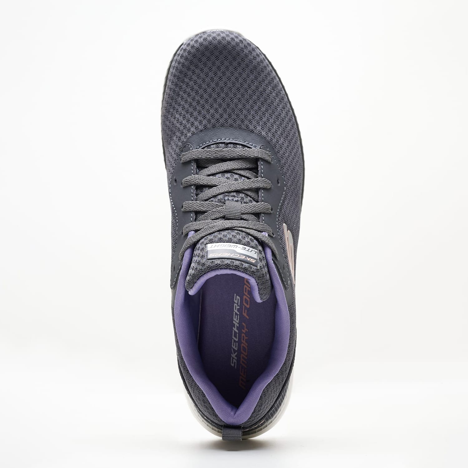 Γυναικεία Παπούτσια Casual 12606 Γκρι Ύφασμα Skechers Γυναικεία Παπούτσια Casual 12606 Γκρι Ύφασμα Skechers