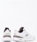 Women Casual Shoes 149752 White Fabric Skechers