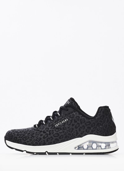 Γυναικεία Παπούτσια Casual 12606 Μπορντό Ύφασμα Skechers