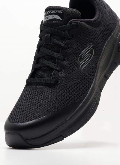 Γυναικεία Παπούτσια Casual 12606 Μπορντό Ύφασμα Skechers