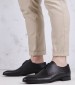 Men Shoes 3647 Black Leather Perlamoda