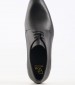Ανδρικά Παπούτσια Δετά 3647 Μαύρο Δέρμα Perlamoda
