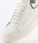 Men Casual Shoes Rey White Leather Perlamoda